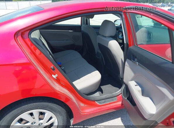 5NPD74LF7LH617987 2020 HYUNDAI ELANTRA Красный Вид наклейки с VIN-кодом