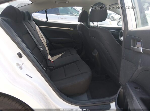 5NPD74LF7LH618122 2020 HYUNDAI ELANTRA White Vista de la etiqueta del VIN