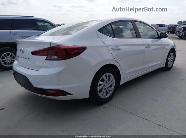 5NPD74LF7LH618122 2020 HYUNDAI ELANTRA White Trasero derecho