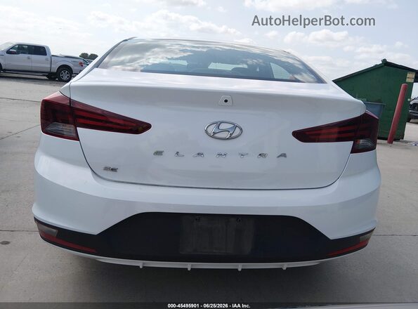 5NPD74LF7LH618122 2020 HYUNDAI ELANTRA White 