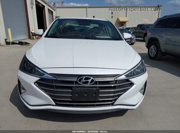 5NPD74LF7LH618122 2020 HYUNDAI ELANTRA White 