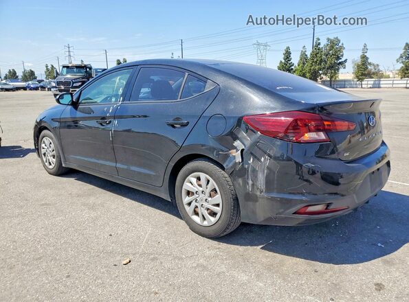 5NPD74LF7LH620047 2020 HYUNDAI ELANTRA Черный Задняя левая четверть