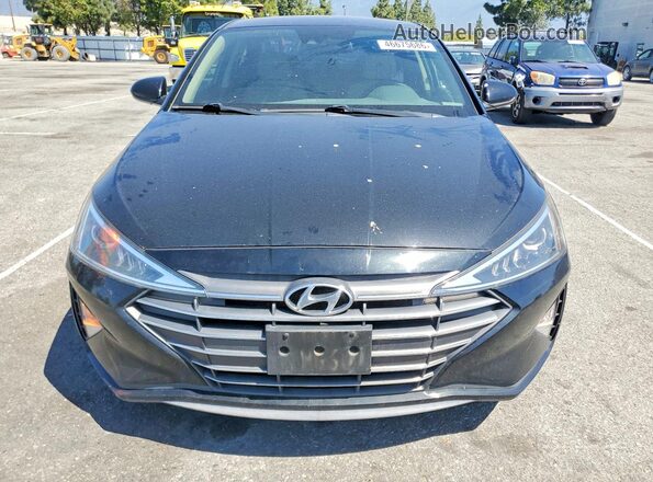 5NPD74LF7LH620047 2020 HYUNDAI ELANTRA Черный Вид спереди