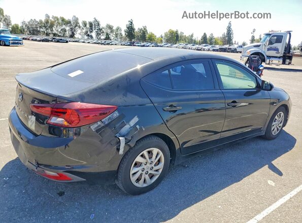 5NPD74LF7LH620047 2020 HYUNDAI ELANTRA Черный Задняя правая четверть