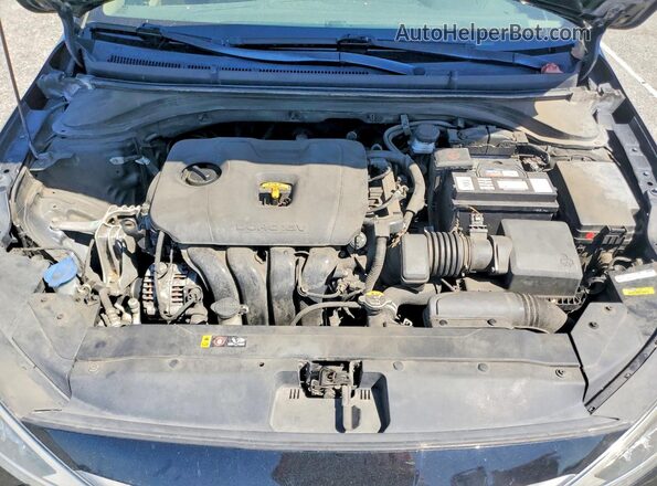 5NPD74LF7LH620047 2020 HYUNDAI ELANTRA Черный Вид задней части салона
