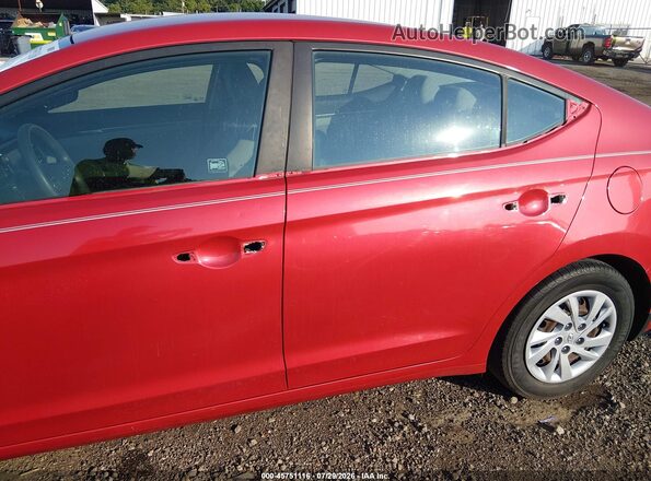 5NPD74LF7LH622526 2020 HYUNDAI ELANTRA Red Դիմացի տեսք