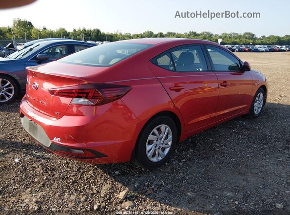 5NPD74LF7LH622526 2020 HYUNDAI ELANTRA Red Հետևի աջ