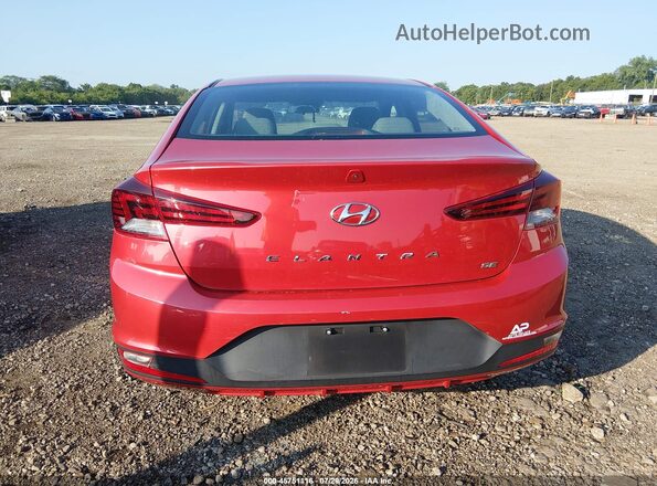 5NPD74LF7LH622526 2020 HYUNDAI ELANTRA Red 