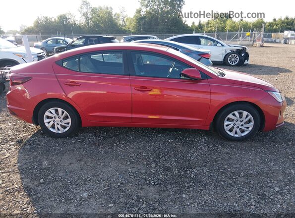5NPD74LF7LH622526 2020 HYUNDAI ELANTRA Red Սալոնի 360 աստիճան տեսք