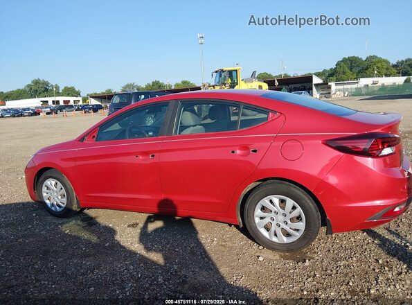 5NPD74LF7LH622526 2020 HYUNDAI ELANTRA Red 