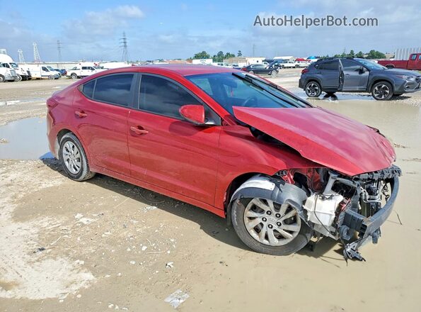 5NPD74LF8HH037333 2017 HYUNDAI ELANTRA Red წინა მარჯვენა