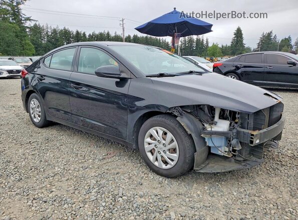 5NPD74LF8HH052348 2017 HYUNDAI ELANTRA Black Передня права чверть