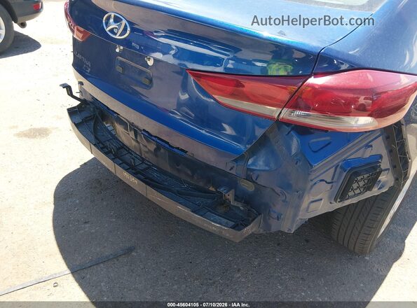 5NPD74LF8HH097953 2017 HYUNDAI ELANTRA Blue 
