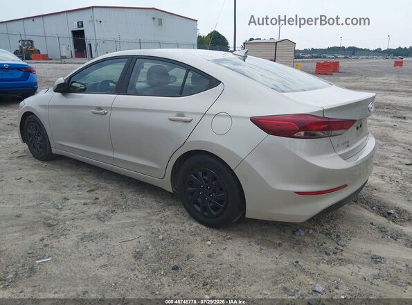 5NPD74LF8HH141255 2017 HYUNDAI ELANTRA Beige Trasero izquierdo