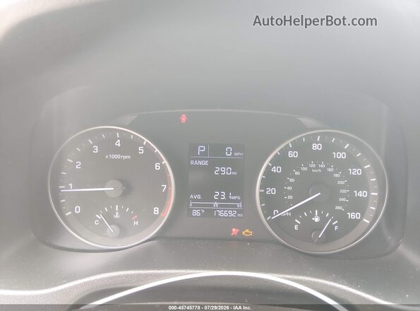 5NPD74LF8HH141255 2017 HYUNDAI ELANTRA Beige Vista de los asientos traseros