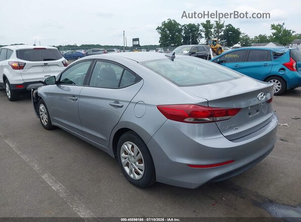 5NPD74LF8HH156595 2017 HYUNDAI ELANTRA Серый Задняя левая четверть