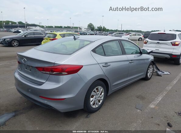5NPD74LF8HH156595 2017 HYUNDAI ELANTRA Серый Задняя правая четверть