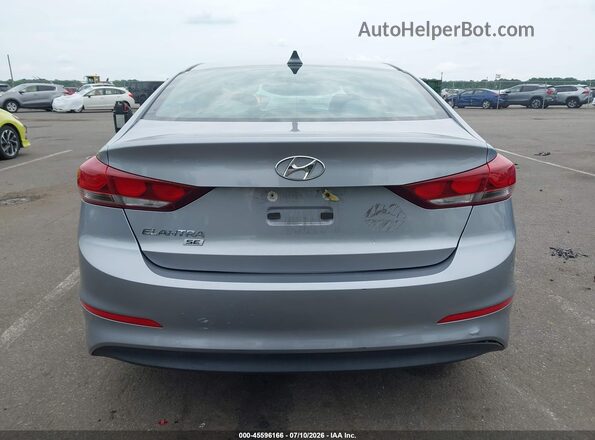 5NPD74LF8HH156595 2017 HYUNDAI ELANTRA Серый 