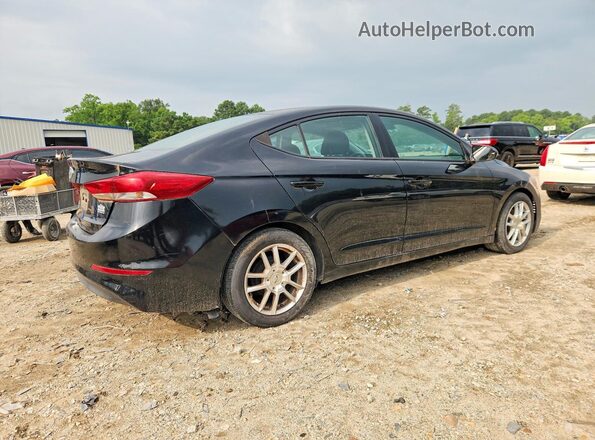 5NPD74LF8JH216798 2018 HYUNDAI ELANTRA Black უკანა მარჯვენა
