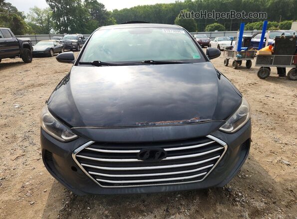 5NPD74LF8JH216798 2018 HYUNDAI ELANTRA Black წინა ხედი