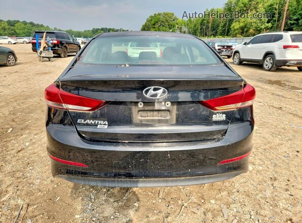 5NPD74LF8JH216798 2018 HYUNDAI ELANTRA Black უკანა ხედი