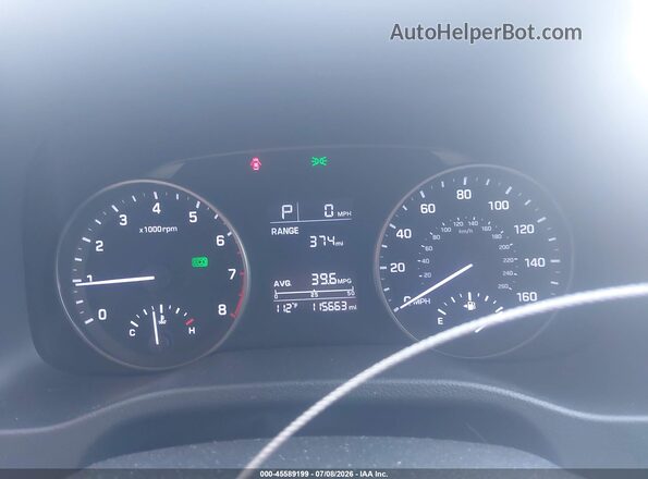 5NPD74LF8JH241541 2018 HYUNDAI ELANTRA Серый Вид задних сидений