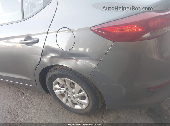 5NPD74LF8JH241541 2018 HYUNDAI ELANTRA Серый Вид спереди