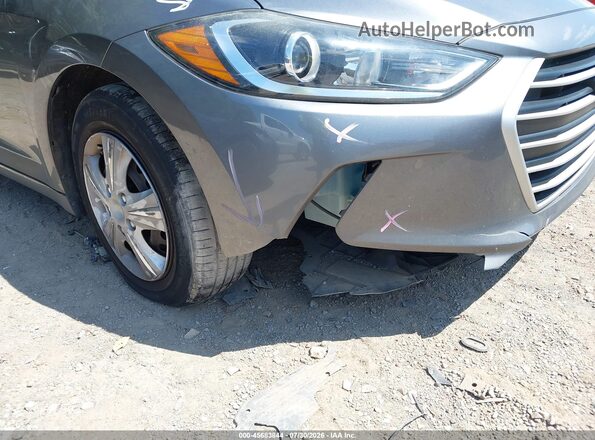 5NPD74LF8JH333894 2018 HYUNDAI ELANTRA Серый Вид спереди