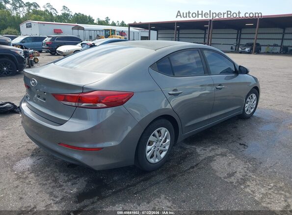 5NPD74LF8JH347763 2018 HYUNDAI ELANTRA Gray Tył prawy