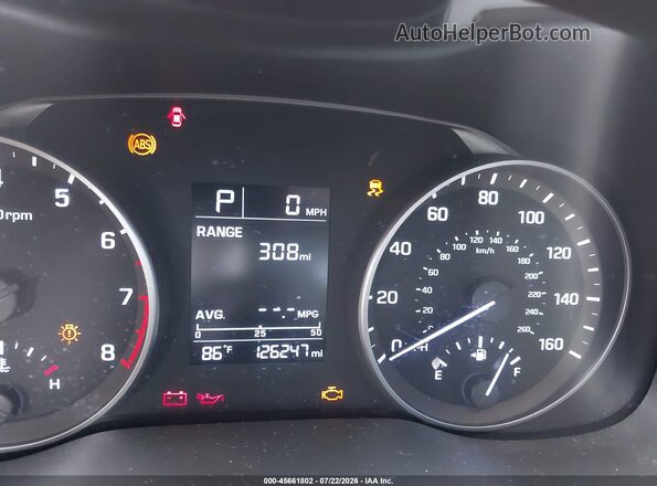5NPD74LF8JH347763 2018 HYUNDAI ELANTRA Gray Widok tylnych siedzeń