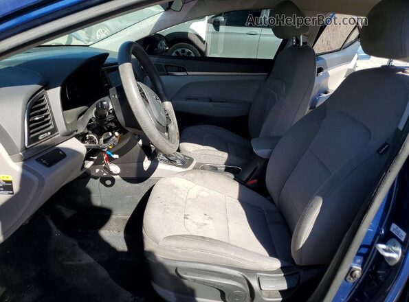 5NPD74LF8JH391018 2018 HYUNDAI ELANTRA Blue Vista interior delantera