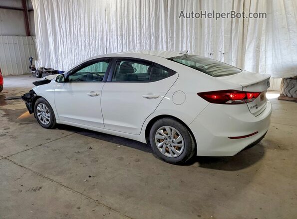 5NPD74LF8JH393187 2018 HYUNDAI ELANTRA White Tył lewy