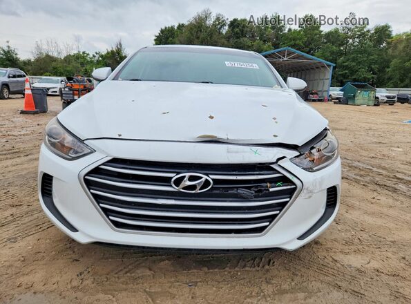 5NPD74LF8JH398261 2018 HYUNDAI ELANTRA White Vista frontal