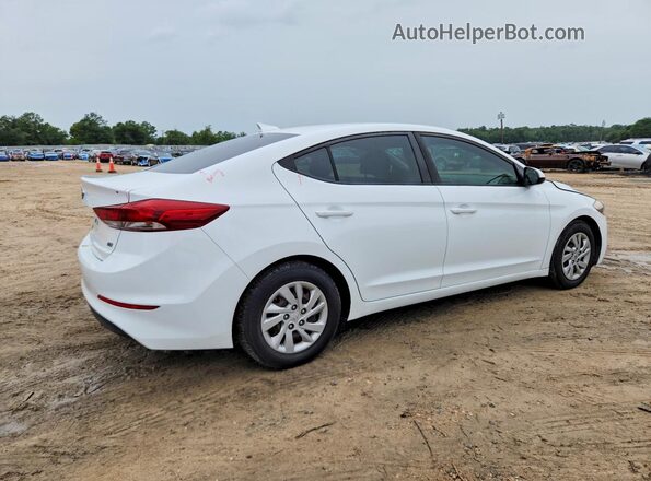 5NPD74LF8JH398261 2018 HYUNDAI ELANTRA White Trasero derecho