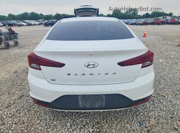 5NPD74LF8KH421751 2019 HYUNDAI ELANTRA Белый Вид сзади