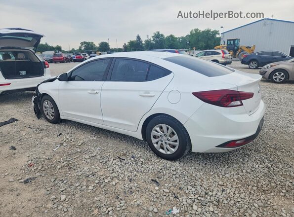 5NPD74LF8KH421751 2019 HYUNDAI ELANTRA Белый Задняя левая четверть