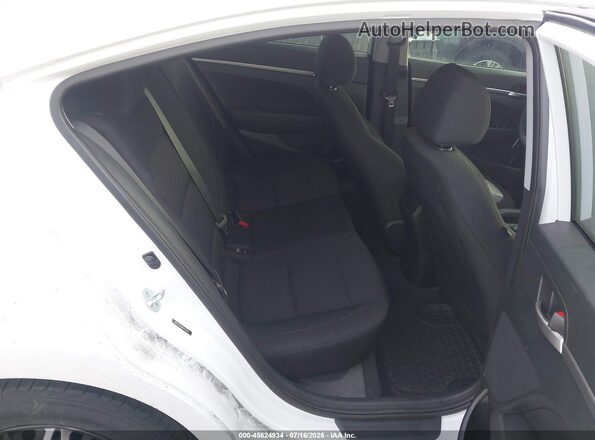 5NPD74LF8KH428361 2019 HYUNDAI ELANTRA White VIN კოდის სტიკერის ხედი