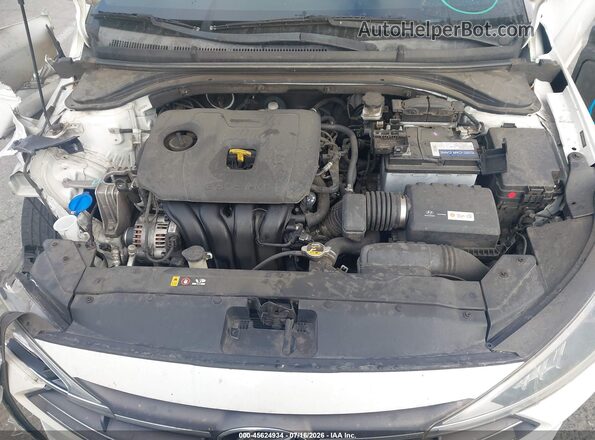 5NPD74LF8KH428361 2019 HYUNDAI ELANTRA White უკანა ხედი
