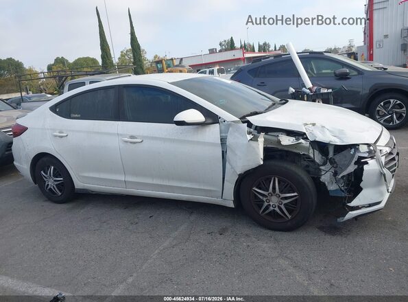 5NPD74LF8KH428361 2019 HYUNDAI ELANTRA White უკანა სალონის ხედი