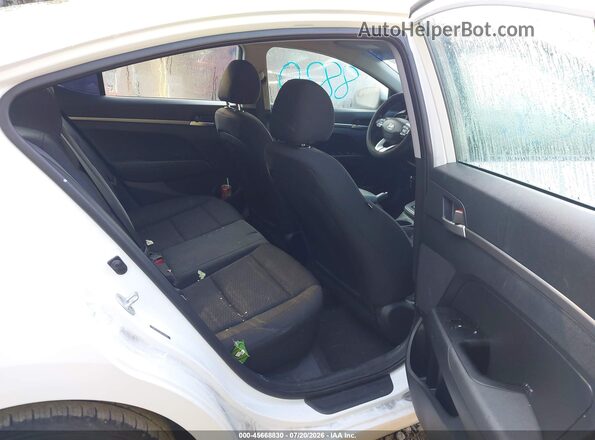 5NPD74LF8KH435696 2019 HYUNDAI ELANTRA White VIN կոդի պիտակի տեսք