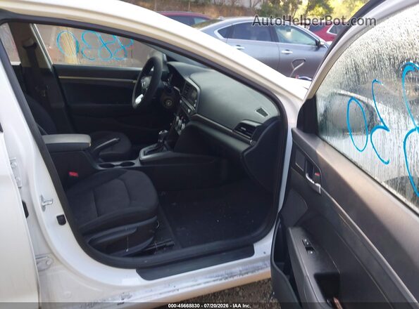 5NPD74LF8KH435696 2019 HYUNDAI ELANTRA White Սալոնի դիմացի տեսք