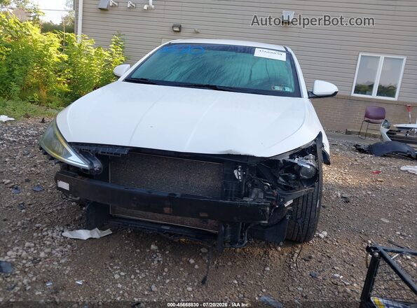5NPD74LF8KH435696 2019 HYUNDAI ELANTRA White Սալոնի հետևի տեսք