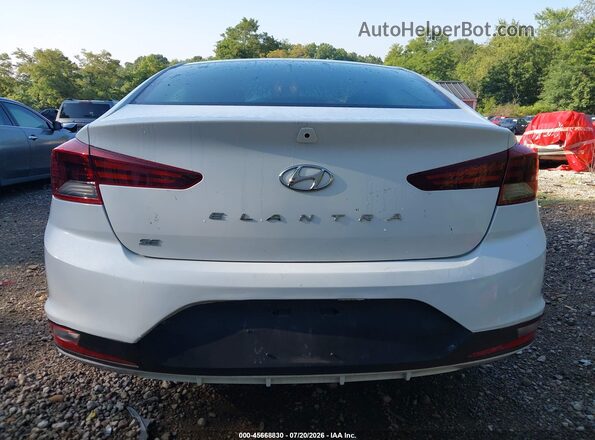 5NPD74LF8KH435696 2019 HYUNDAI ELANTRA White 