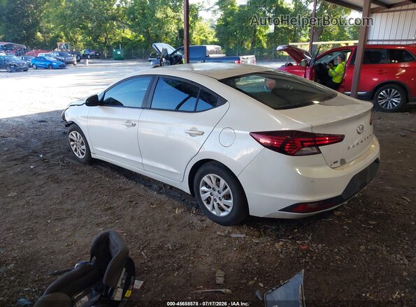 5NPD74LF8KH439733 2019 HYUNDAI ELANTRA Белый Задняя левая четверть