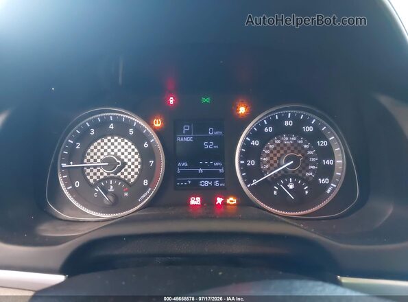 5NPD74LF8KH439733 2019 HYUNDAI ELANTRA Белый Вид задних сидений