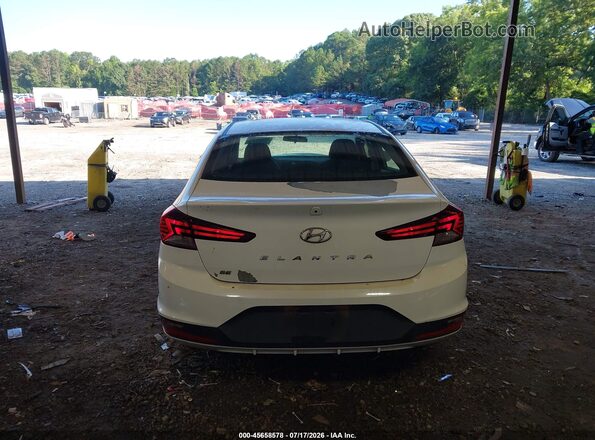 5NPD74LF8KH439733 2019 HYUNDAI ELANTRA Белый 