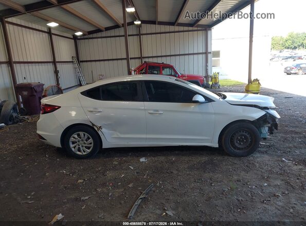 5NPD74LF8KH439733 2019 HYUNDAI ELANTRA Белый Панорамный вид салона 360°