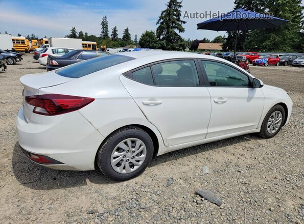 5NPD74LF8KH442065 2019 HYUNDAI ELANTRA White Rear right