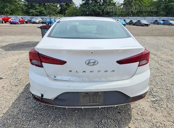5NPD74LF8KH442065 2019 HYUNDAI ELANTRA White Rear view