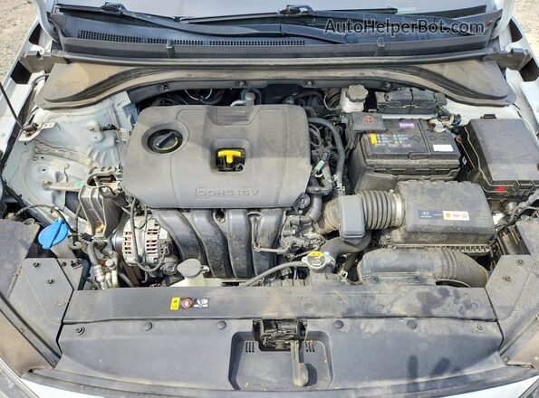 5NPD74LF8KH442065 2019 HYUNDAI ELANTRA White Rear interior view